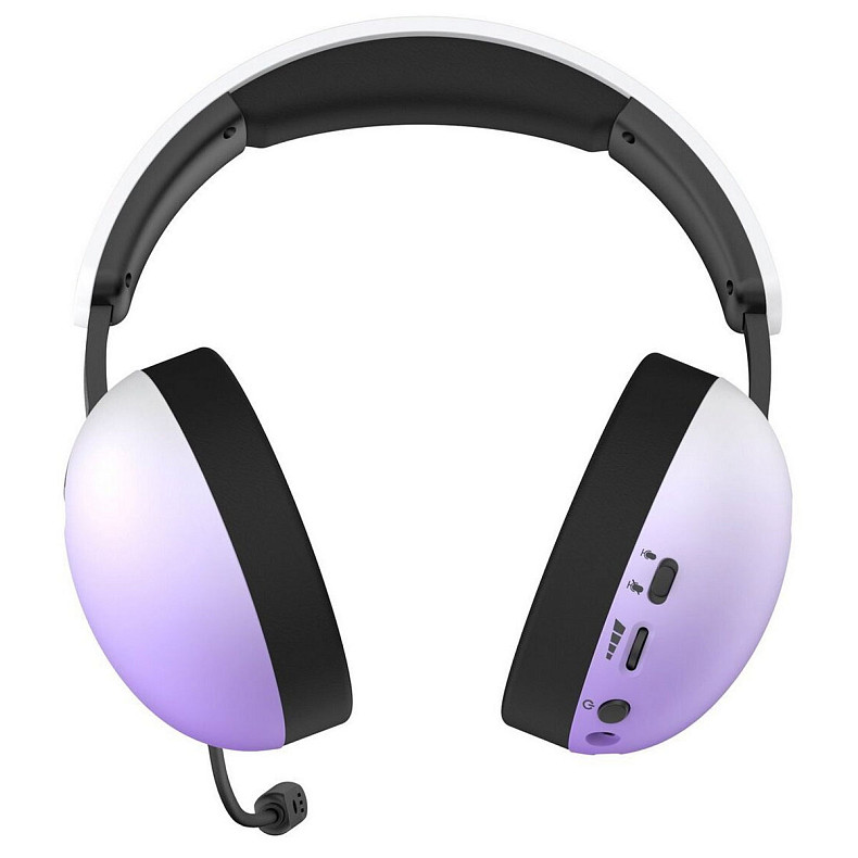 Игровая гарнитура Hator Hellyberry HH30 PRO Wireless White\Violet Gradient