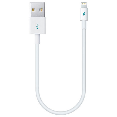 Кабель Ttec (2DK7512B) USB - Lightning, Mini Cable, 0.3м, White