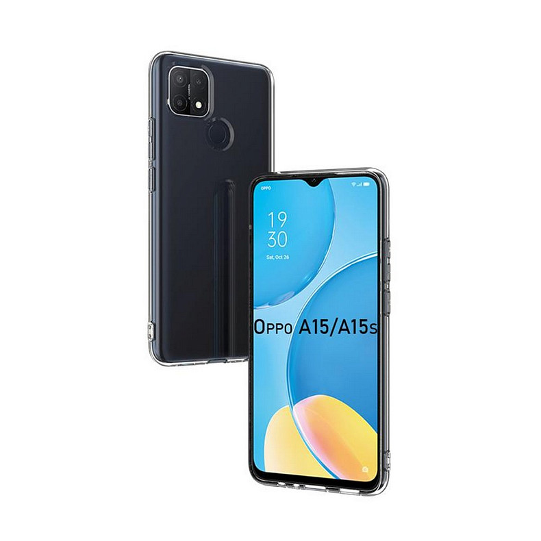 Чехол-накладка BeCover для Oppo A15/A15s Transparancy (707228)