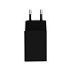 Зарядний пристрій ColorWay (1USBx3A) QC3.0 Black (CW-CHS013QCC-BK) + кабель USB Type-C