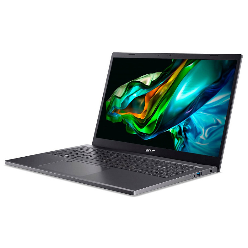 Ноутбук Acer Aspire 5 A515-48M 15.6" FHD IPS, AMD R7-7730U, 16GB, F512GB, UMA, Lin, сірий