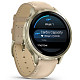 Смарт-годинник GARMIN Venu 4 41 mm Lunar Gold with Bone Silicone Band and Light Sand Leather Band (010-03013-03)