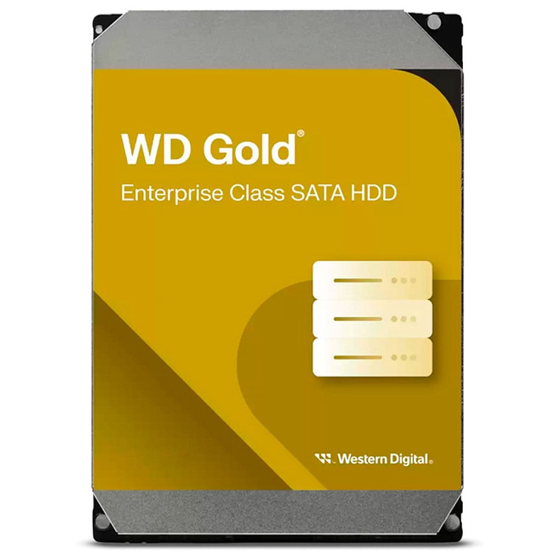 Накопитель HDD WD SATA 8TB 7200RPM 6GB/S 256MB GOLD8005FRYZ