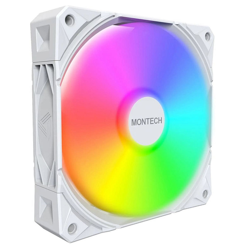 Набір із трьох вентиляторів Montech E28 120MM ARGB 3 PACK (W)