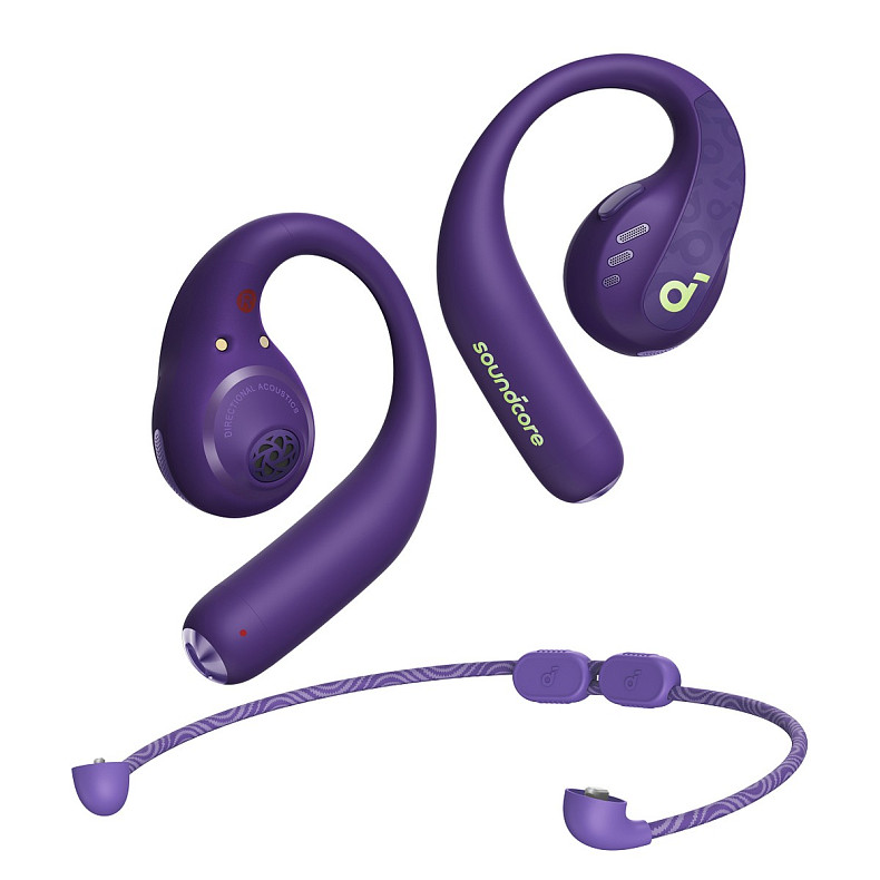 Навушники ANKER SoundСore AeroFit Pro Purple