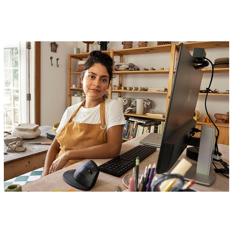 Миша HP 920 Ergonomic Vertical, WL/BT, чорний