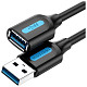 Подовжувач Vention USB-USB 1.5m, Black (CBHBG)