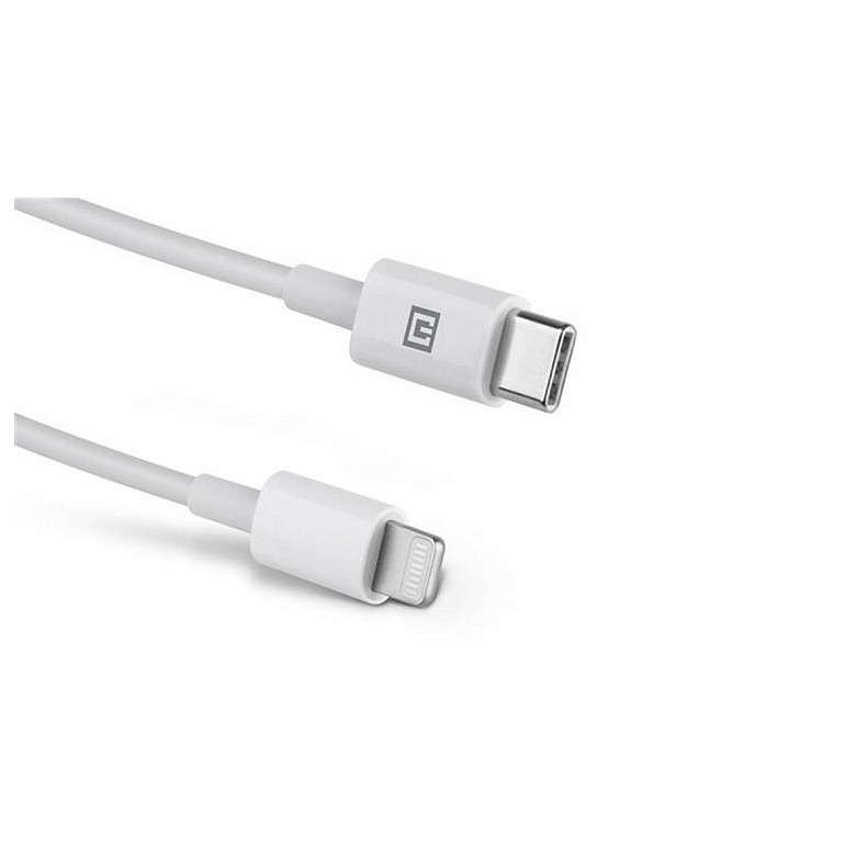 Кабель REAL-EL USB-C-Lightning 1m, White (EL123500057)