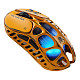 Миша GravaStar Mercury X Pro, 8K, BT/WL/USB-A, RGB, Battle-Worn Yellow