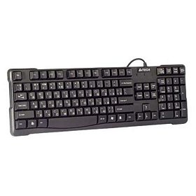 Клавiатура Клавіатура A4Tech KR-750 Black USB