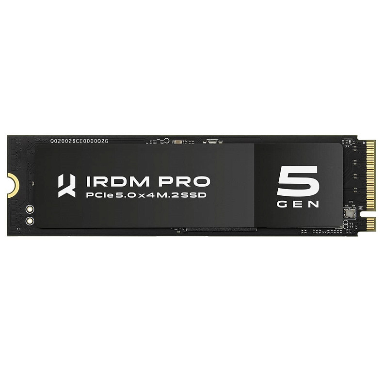 SSD диск 4TB Goodram IRDM Pro Gen5 M.2 2280 PCIe 5.0 x4 3D TLC (IRP-SSDPR-P54S-4K0-80)