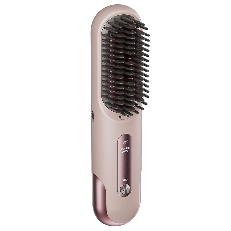 Беспроводная щетка-выпрямитель для волос с ионизацией Dreame Sleek Cherry Pink (AA02B-CHP)