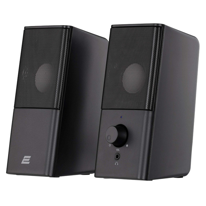 Акустическая система 2E PCS202 2.0 USB Black (2E-PCS202BK)