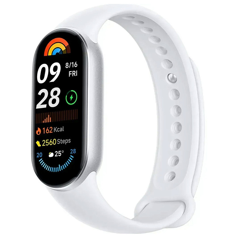 Фитнес-браслет Xiaomi Mi Smart Band 9 Glacier Silver (BHR8340GL)