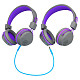 Навушники JLAB JBuddies Studio Wireless  Graphite/Purple (IEUHBSTUDIORGRYPRPL4)