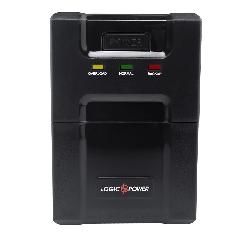 ИБП LogicPower 600VA-P, Lin.int., AVR, 2xевро, пластик (LP10003)