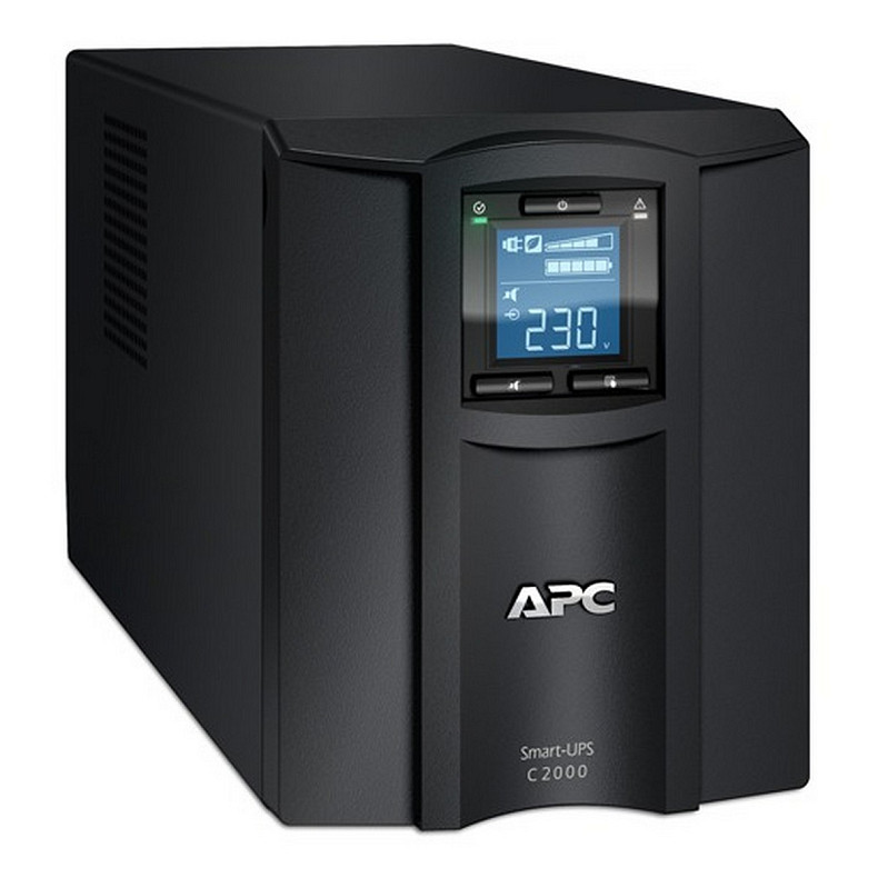 ДБЖ APC Smart-UPS C 2000VA/1600W, LCD, USB, 6xC13, 1xC19