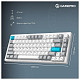Клавиатура GamePro Asgard Yord Keychron Super Red Switch White (MK266WH)