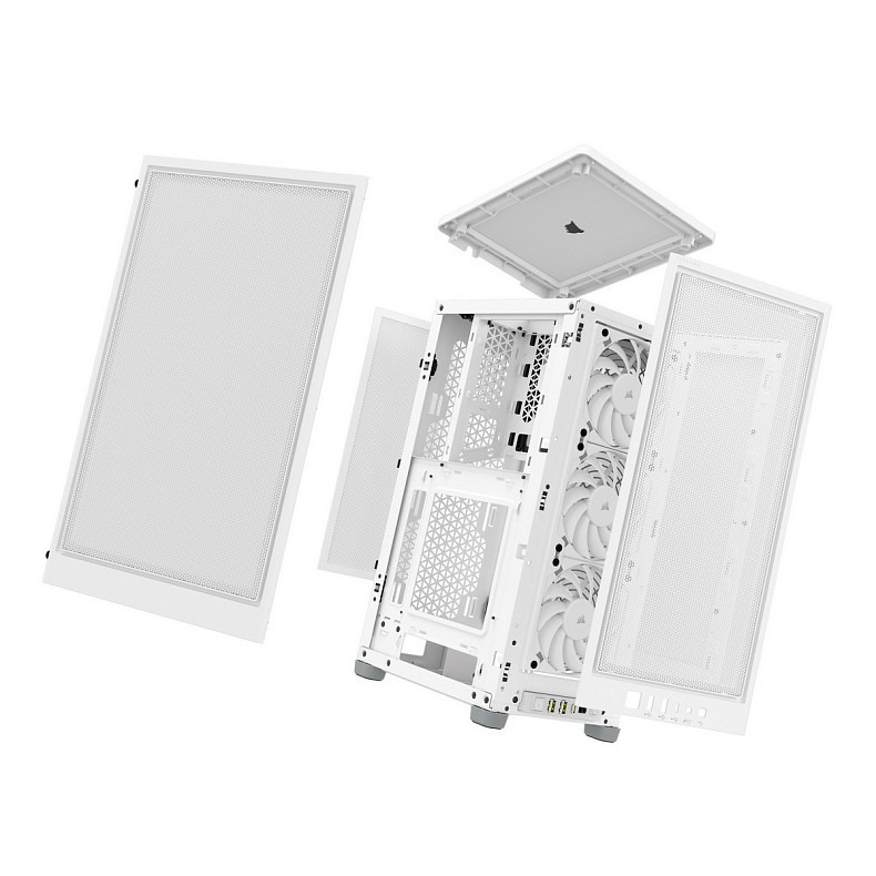 Корпус Corsair 2000D Airflow White (CC-9011245-WW) без БП