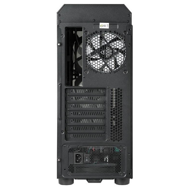 Корпус Chieftec SCORPION III GL-03B-OP 4x120mm A-RGB, ATX, без БП, Black