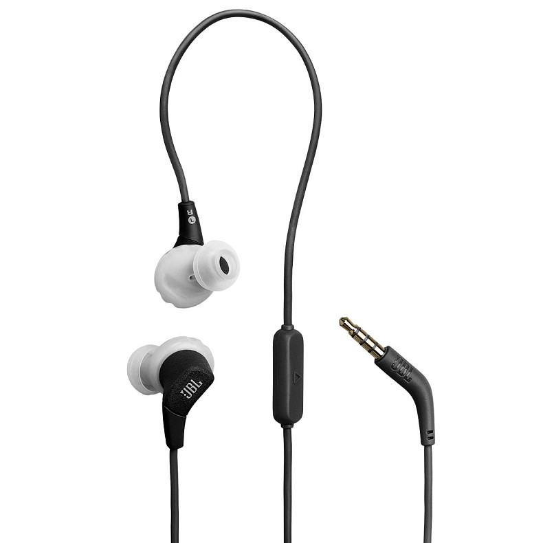Наушники JBL Endurance Run 3 Wired Black & Grey (JBLENDURRUN3BLKG)