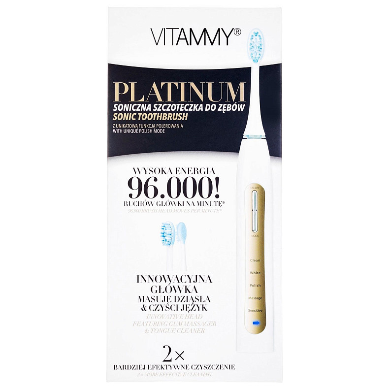 Електрична зубна щітка Vitammy Platinum