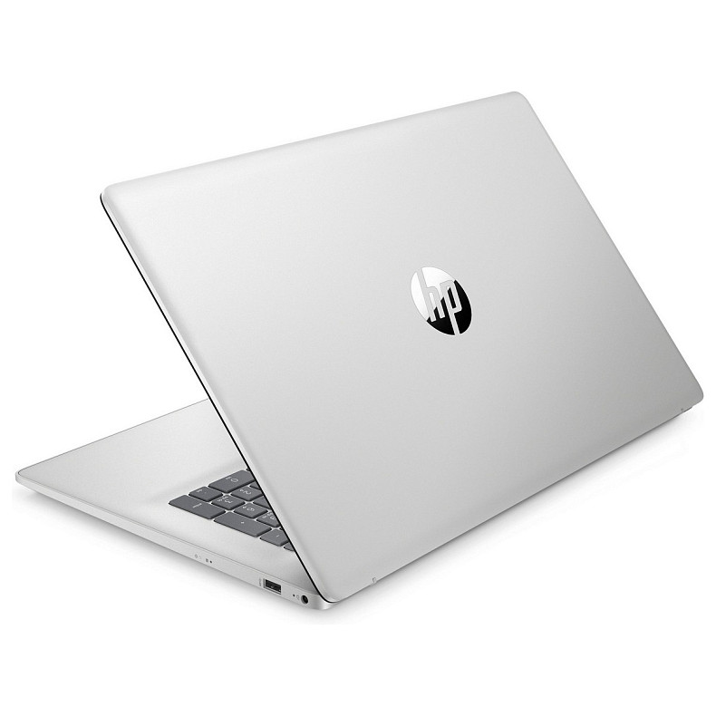 Ноутбук HP 17-cn3027ru 17.3" FHD IPS AG, Intel i5-1334U, 16GB, F512GB, UMA, DOS, серебристый