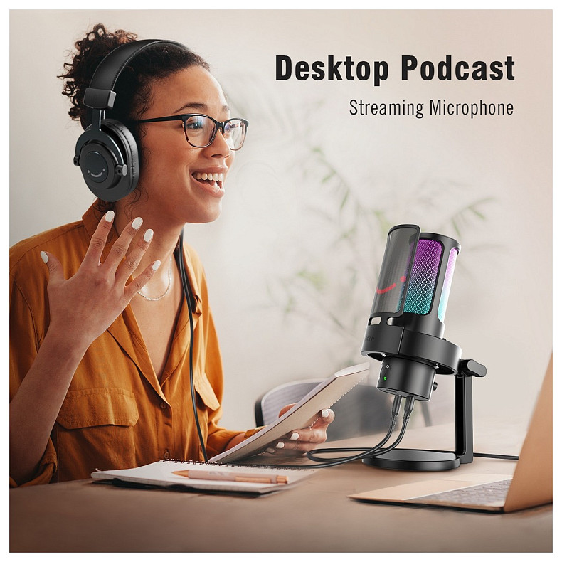 Микрофон Fifine Ampliagame A8 Plus RG