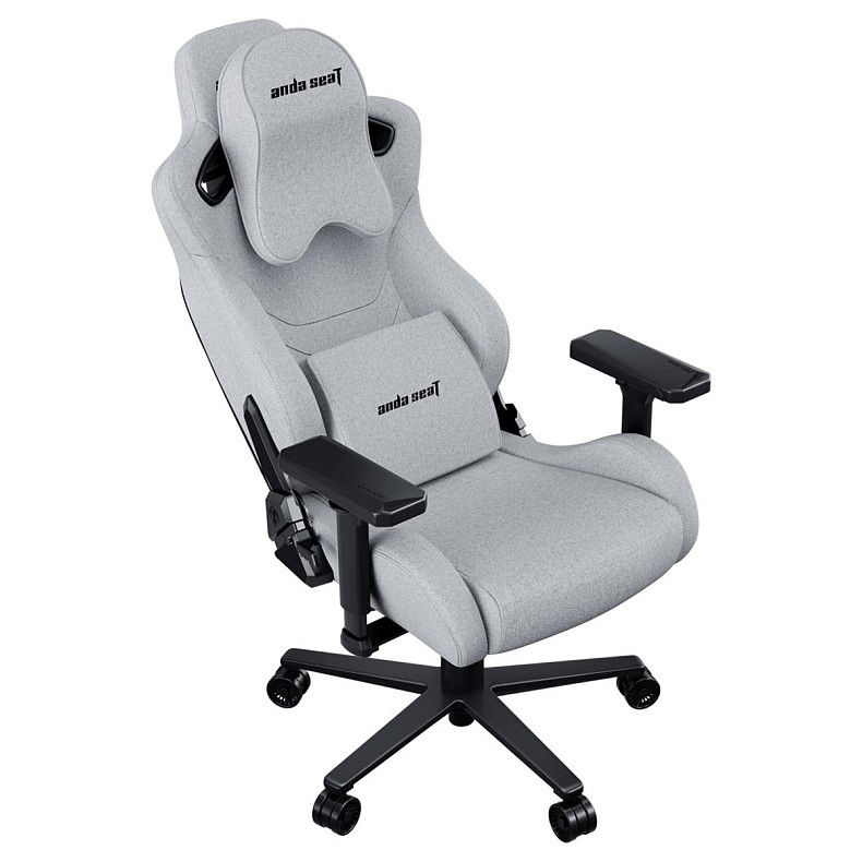 Крісло для геймерів Anda Seat Kaiser 2 Pro Grey Fabric Size XL (AD12YXL-17-G-F-G01)