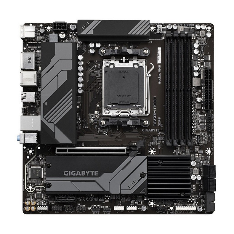Материнская плата Gigabyte B650M DS3H Socket AM5