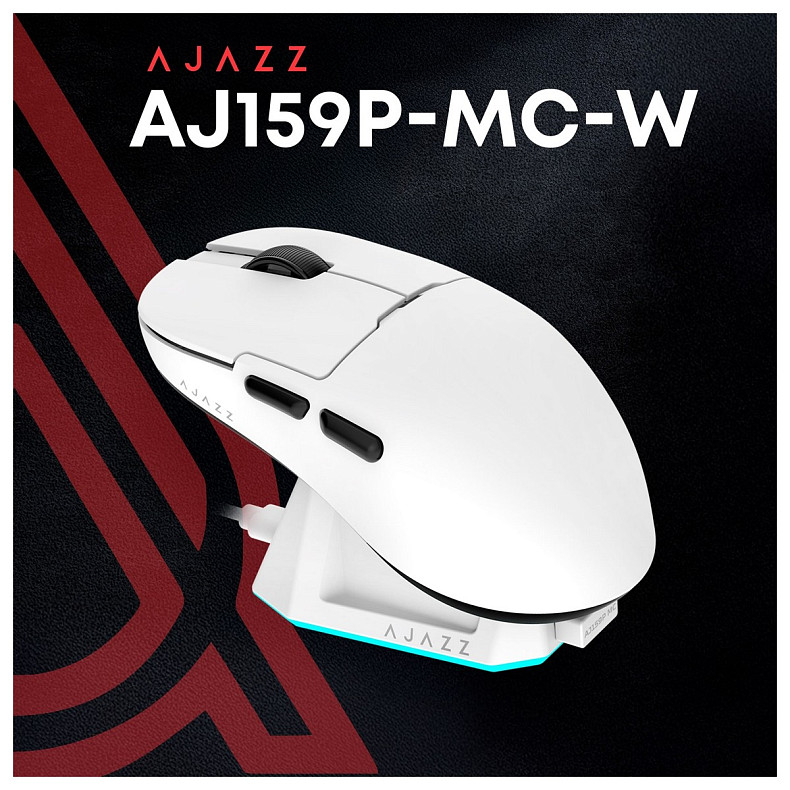 Миша Ajazz AJ159P MC White (AJ159P-MC-W)