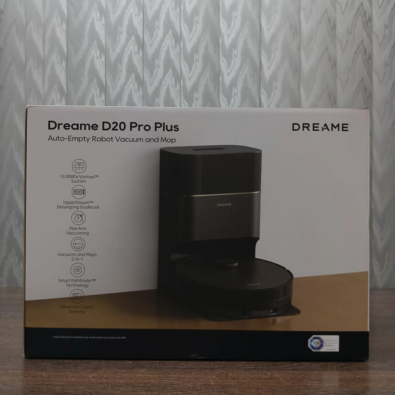Робот-пилосос Dreame D20 Pro Plus Black - Уцінка