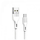 Кабель SkyDolphin S03T USB-Type-C 1м, White (USB-000419)