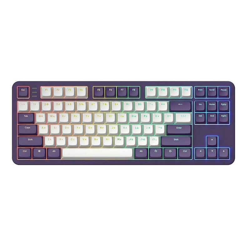 Клавіатура Dark Project ALU87 Violet (DPKB_VIOLET_87_ANSI_UA)