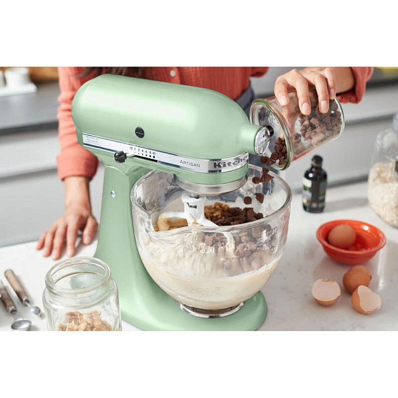 Кухонная машина KitchenAid Artisan 4,8 л 5KSM125EPT с откидным фисташковым блоком