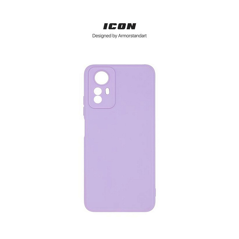 Чохол-накладка Armorstandart Icon для Xiaomi Redmi Note 12S 4G Camera cover Violet (ARM71686)