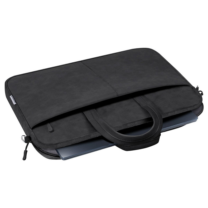 Сумка для ноутбука 15.6'' Defender PU кожа, черная
