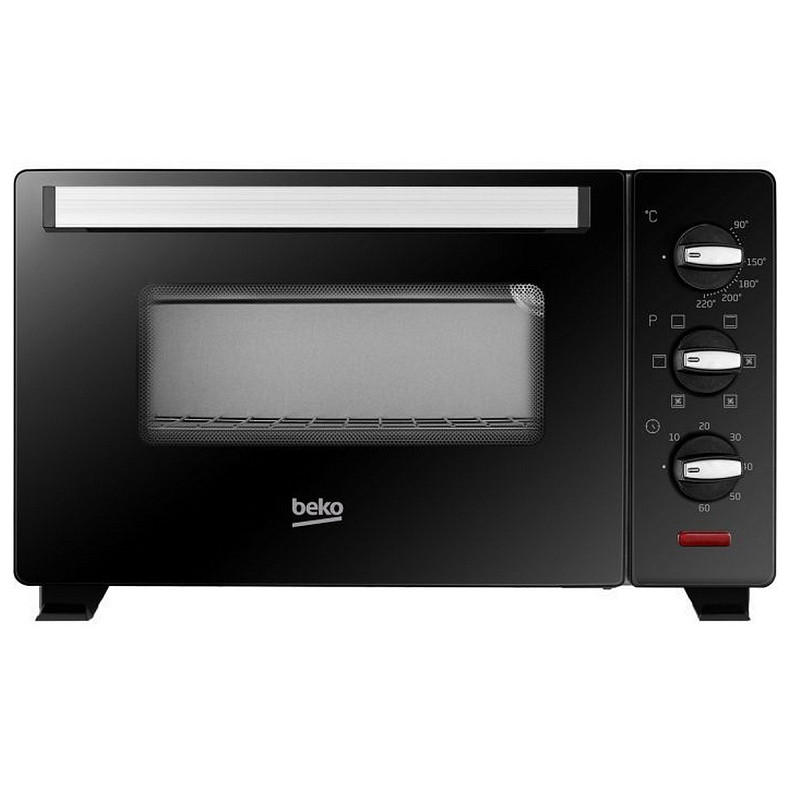Піч електрична Beko, 19л, 1400Вт, механіч., конвекція, чорна