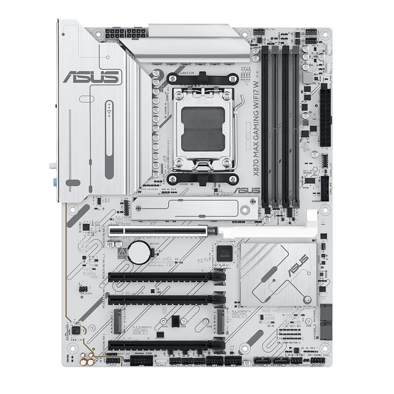 Материнcька плата ASUS X870 MAX GAMING WIFI7 W sAM5 X870 4xDDR5 M.2 HDMI USB Type-C WiFi BT ATX