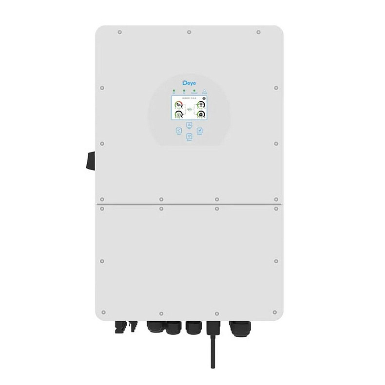 Інвертор гібридний 15kW Deye SUN-15K-SG01HP3-EU-AM2 HV, трифазний