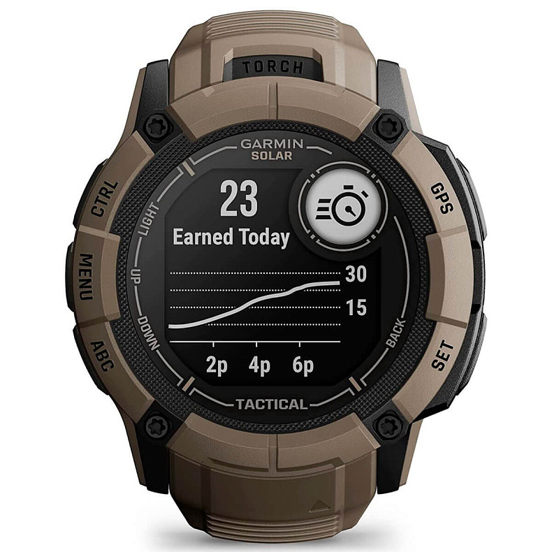 Спортивные часы GARMIN Instinct 2x Solar Tactical Coyote Tan