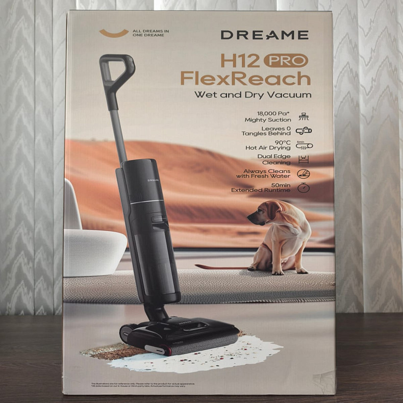 Миючий пилосос Dreame Wet&Dry Vacuum Cleaner H12 PRO Flex Reach - Уцінка