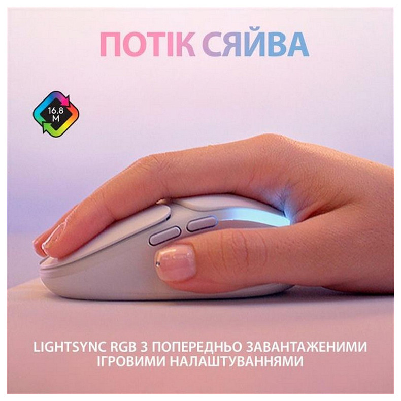 Мишка Logitech G705 White USB (910-006367)