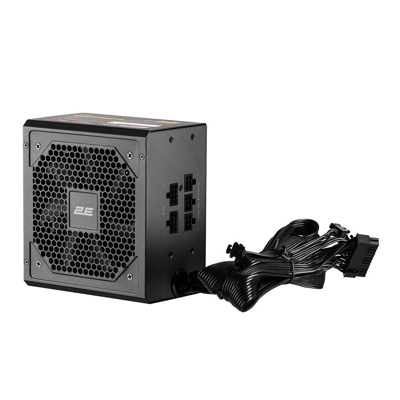Блок питания 2E GAMING Solid Power (650W), >85%, 80+ Bronze, 120мм, 1xMB 24pin(20+4), 2xCPU 8pin