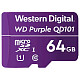 Карта памяти WESTERN DIGITAL MICRO SDXC 64GB UHS-I WDD064G1P0C