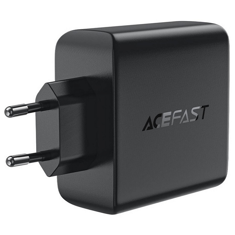 Зарядний пристрій 4xUSB 100W (3xUSB-C+USB-A) Gan A94 Fast Charger Black Acefast