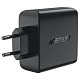 Зарядний пристрій 4xUSB 100W (3xUSB-C+USB-A) Gan A94 Fast Charger Black Acefast