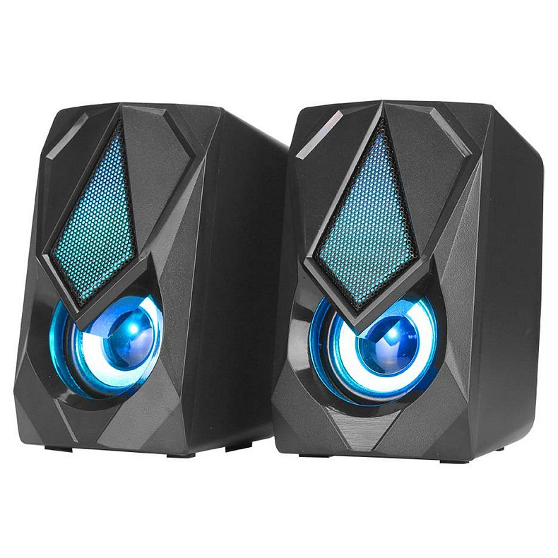 Акустическая система 2.0 XTRIKE ME SK-402, 6Вт LED USB