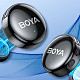 Бездротовий мікрофон BOYA LINK 3-01 Type-C/TRS/Lightning Black