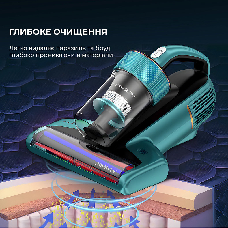 Ручной пылесос JIMMY с УФ-лампой для мягкой мебели (BX6)